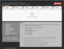 Tablet Screenshot of pieme.ro